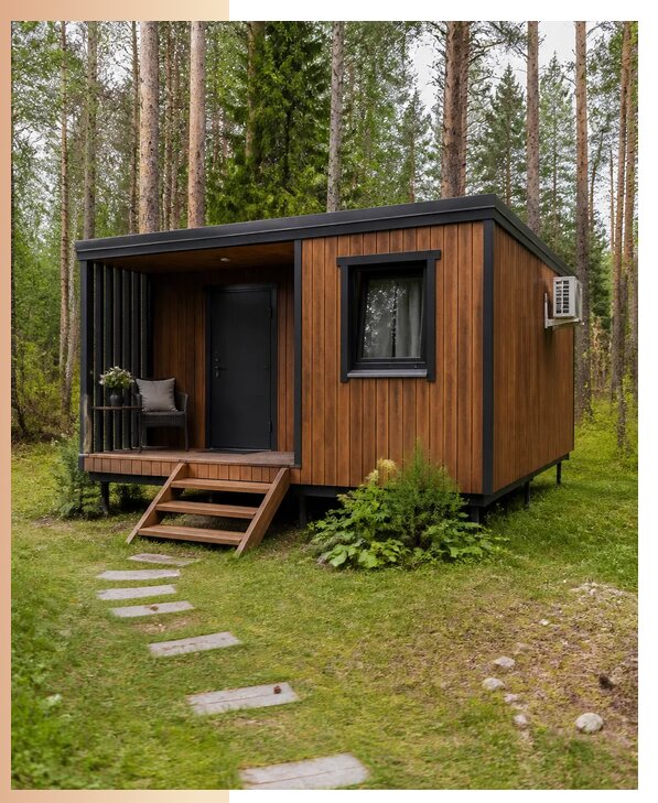 Готовые дачные бытовки с доставкой и установкой в Камышине