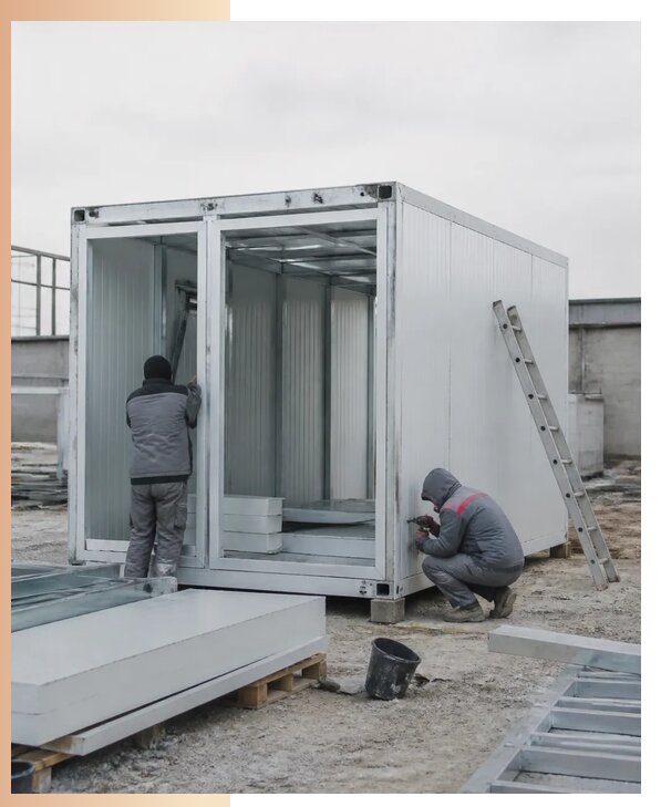 Изготовление сборно-разборных хозблоков под ключ в Камышине